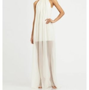 ERIN FETHERSTON Dress Silk Chiffon Maxi